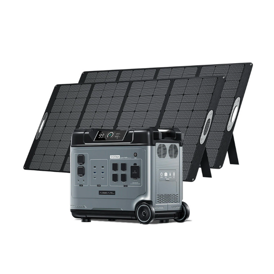 Generador Solar OUKITEL P5000 para Hogar con Panel Solar de 400W